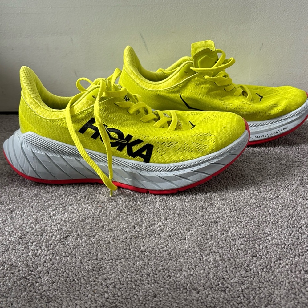 Hoka One One running shoe, never worn, size 7.5, without box